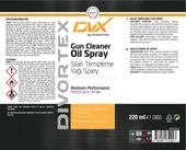 Dvx Silah Temizleme Yağlayıcı Sprey 220 ml thumbnail 2
