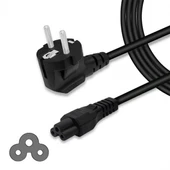3x0.75 yonca power kablo notebook adaptör güç kablosu 3m thumbnail 1