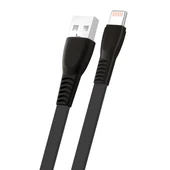 FitPlus Flat FS-402 Lightning Data/Şarj Kablosu 2.4A 1mt thumbnail 5