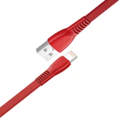 FitPlus Flat FS-402 Lightning Data/Şarj Kablosu 2.4A 1mt thumbnail 10