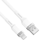 FitPlus Premium PS-302 Lightning Data/Şarj Kablosu 2.4A 1mt thumbnail 2