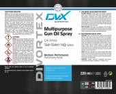 Dvx Silah Çok Amaçlı Bakım Spreyi 220 ml. thumbnail 2