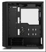 SHARKOON RGB HEX Black ARGB Temperli Yan Cam, 6x120mm ARGB Fan, Type-C 3.2 Gen 2, Siyah, ATX  Kasa thumbnail 7