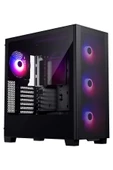 Phanteks XT PRO ULTRA Black PH-XT523P1_DBK01, ATX Tempered Glass 4x140mm DRGB PWM Fan, Siyah Kasa thumbnail 1