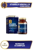 NUTRAXİN B Complex Vitamin 60 Tablet- thumbnail 1