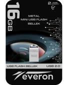 Everon 16gb Metal Usb Mini Flash Bellek thumbnail 1