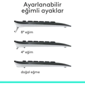 MK540 ADVANCED Kablosuz Türkçe Klavye Mouse Seti - Siyah thumbnail 7