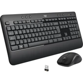MK540 ADVANCED Kablosuz Türkçe Klavye Mouse Seti - Siyah thumbnail 1