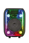 D66 Siyah Kablolu Mikrofonlu Bluetooth Hoparlör thumbnail 2