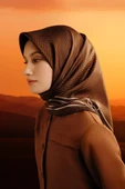 Sura İpek Eşarp -2025/2026 -9404D 84 thumbnail 1