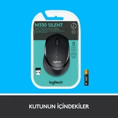 M330 SILENT KABLOSUZ SİYAH 910-004909 thumbnail 6