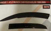 Focus 1 4lü Mugen Cam Rüzgarlık Seti thumbnail 2