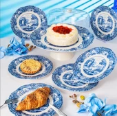 Fecra Vintage Blue 8 Parça Sunum Seti thumbnail 1