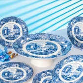 Fecra Vintage Blue 8 Parça Sunum Seti thumbnail 6