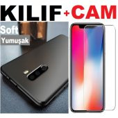 Motorola Moto E4 Plus Premium Soft Kılıf + Cam thumbnail 1