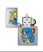 Zippo Old School Graffiti Dizayn Çakmak thumbnail 3