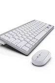 DEANB Mini IOS Android Windows Uyumlu 2.4G+BT5.2+BT3.0 Bluetooth Klavye Mouse Seti thumbnail 1