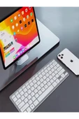 DEANB Mini IOS Android Windows Uyumlu 2.4G+BT5.2+BT3.0 Bluetooth Klavye Mouse Seti thumbnail 7