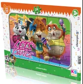 KS Puzzle 24 Parça 44 Cat Frame Puzzle thumbnail 1