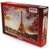 Nova Puzzle - 1000 Parça Eyfel'de Sonbahar- Tomas Marek thumbnail 2