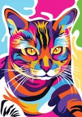 Nova 1000 Parça Renkli Kedi Puzzle thumbnail 1