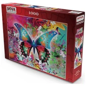 Nova 1000 Parça Renkli Kelebek Puzzle thumbnail 2