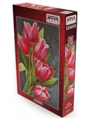 Nova 1000 Parça Kırmızı Laleler Puzzle thumbnail 2