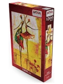 Nova 1500 Parça Dans Eden Kızlar Mini Puzzle thumbnail 2