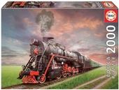 Educa 2000 Parça Buharlı Lokomotif Yetişkin Puzzle thumbnail 1