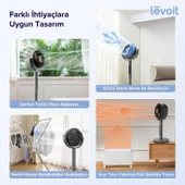Levoit Pedestal Circulator Vantilatör - Gri thumbnail 4