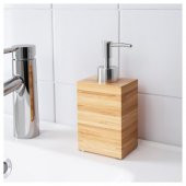 3 Parça Bambu Banyo Seti 3 IKEA Bambu Sabunluk Seti Banyo Set 3Parça thumbnail 5