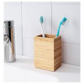 3 Parça Bambu Banyo Seti 3 IKEA Bambu Sabunluk Seti Banyo Set 3Parça thumbnail 6