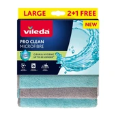 VİLEDA PRO CLEAN MICROFİBRE 2+1 FREE TEMİZLİK BEZİ thumbnail 2