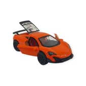 Çek Bırak Araba Metal - 3661C- Turuncu thumbnail 2