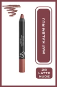 Matte Lipstick Crayon 28 Mat Ruj 3,5 g thumbnail 1