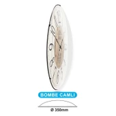 Galaxy Bombeli Duvar Saatleri 34CM thumbnail 7