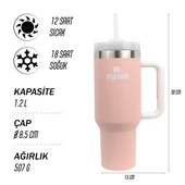 Igloo Stadler Thermo-Mug 1.2 Litre-SOMON BEYAZ thumbnail 9