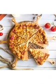 areldekor 6'lı Ahşap Pizza Servis & Sunum Tabağı thumbnail 1