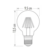 La Mirage 6W Rustik Led Glop Ampul thumbnail 2