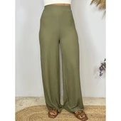 Only 15367490 Kadin Pantolon - Haki thumbnail 2