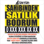 SAHİBİNDEN SATILIK BODRUM 100X100 BRANDA AFİŞ thumbnail 1