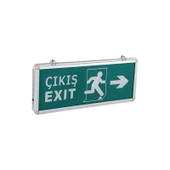 Cata CT-9170 Sağ+Sol Çıkış Exit Levhası Şarjlı Ledli thumbnail 2