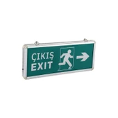 Cata CT-9170 Sağ+Sol Çıkış Exit Levhası Şarjlı Ledli thumbnail 4