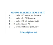 MOTOR ELEKTRİK DENEY SETİ thumbnail 2