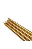 KÖKTEKİN SHOP 4 Lü Şamdan Mum Gold thumbnail 3