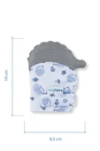 Babyjem Diş Kaşıma Eldiveni, Gri thumbnail 6