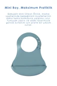 Babyjem 718 Mini Silikon Önlük Mint thumbnail 3