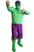 Yetişkin Hulk Kostümü Kaslı thumbnail 1