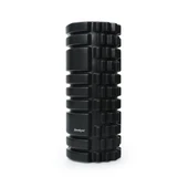 Zerogym Pro Foam Roller Orta Sert 32cm x 14cm Siyah thumbnail 1