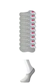 Gri Kadın Görünmez Çorap 9 çift thumbnail 1